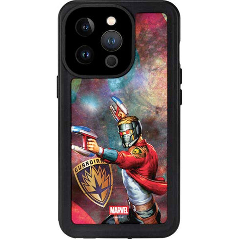 Marvel Star-Lord Cosmic Commander iPhone 15 Pro Waterproof Case